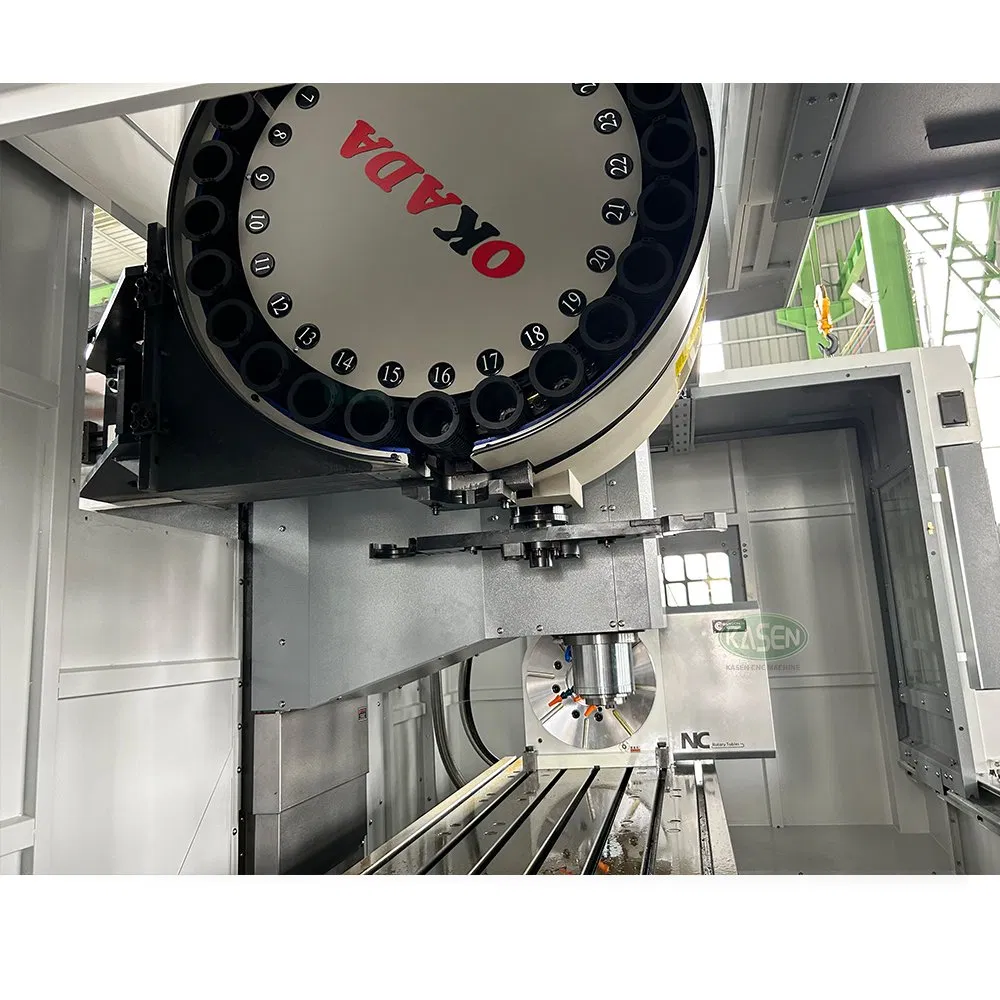 High-Speed 24 Tool Magazine CNC Milling Machine Vmc1270 Metal Machining
