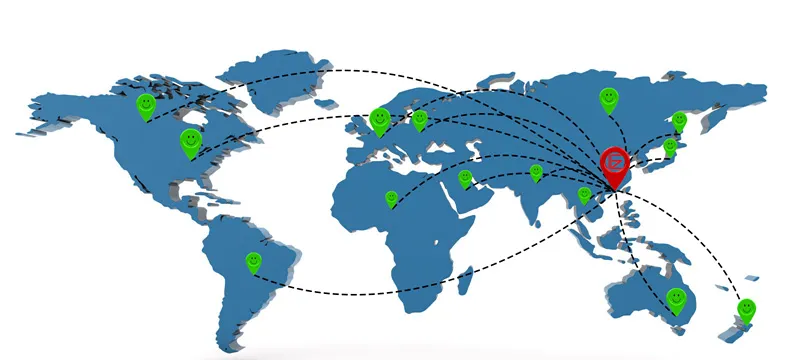 Global Customer Map