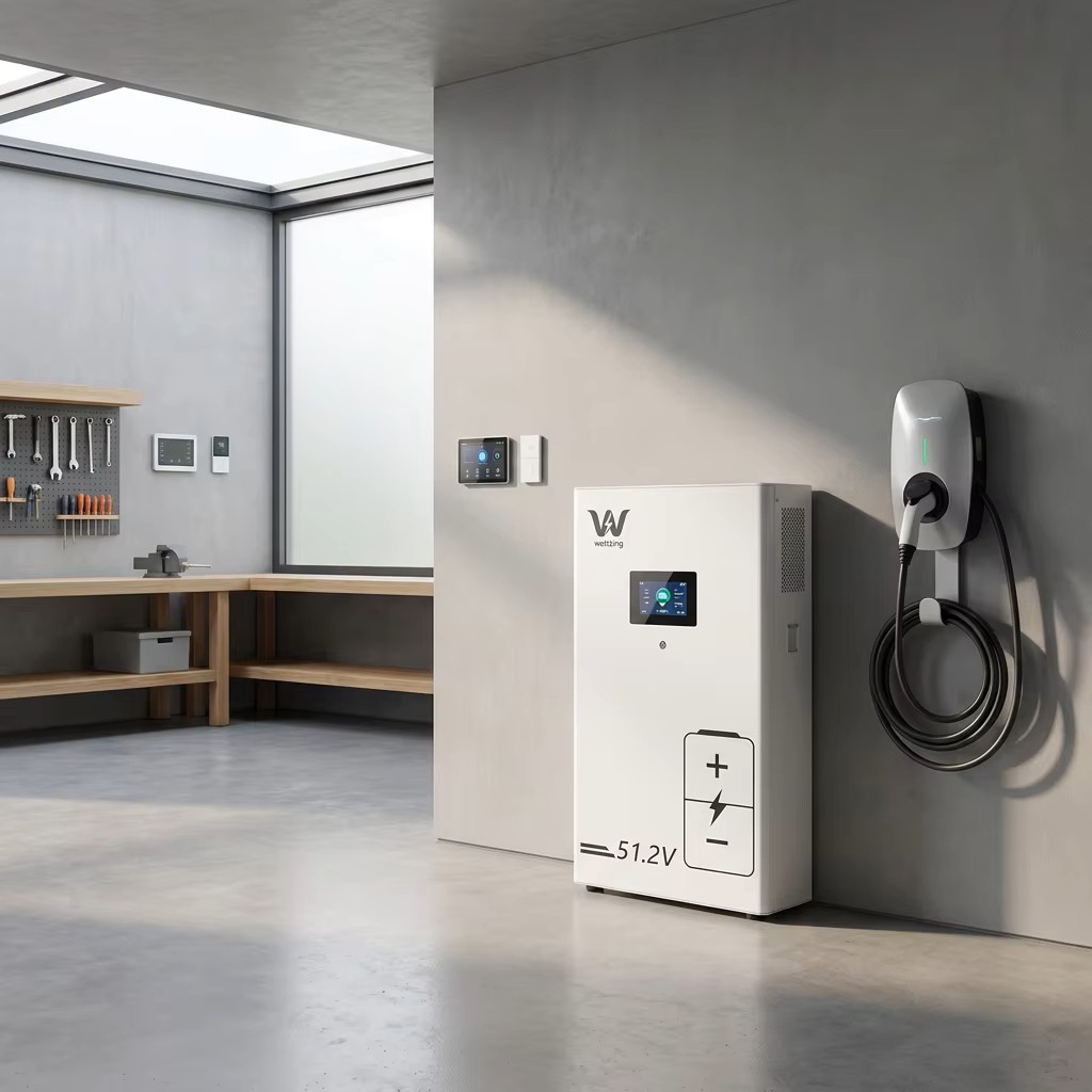 Residential ESS Rack-Mounted Battery 51.2V 16kWh-64kWh Lithium Ion Stackable Home Energy Storage System CAN 10-Year Warranty