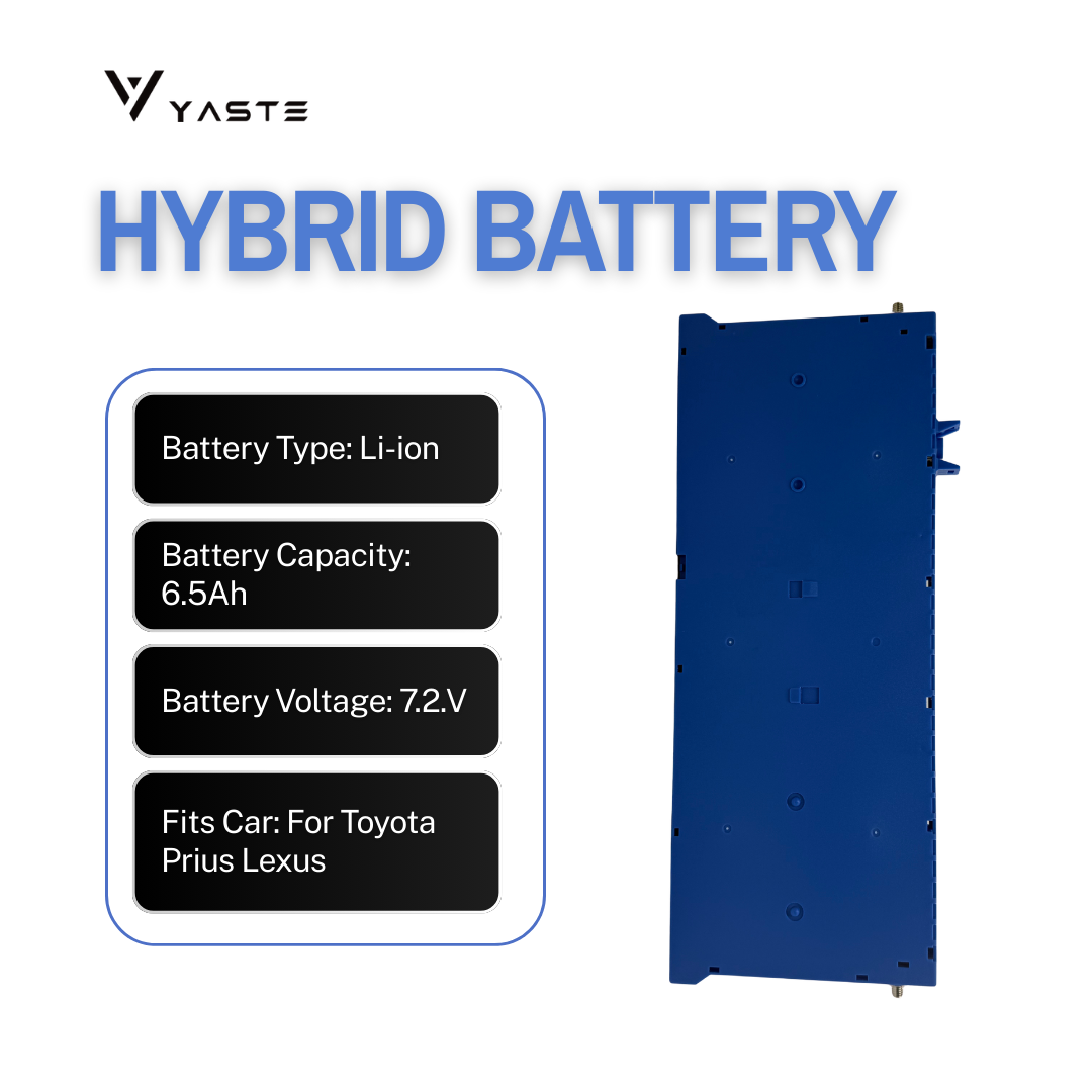 Yaste 7.2V 6.5Ah Auto Lithium Ion Hybrid Car Batteries Cell For Toyota Prius Gen2 2004-2009 Gen3 2010-2015 Gen4