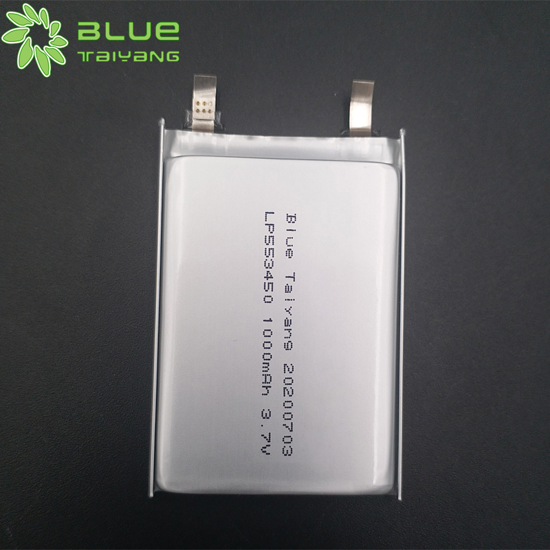 553450 Pouch Cell Rechargeable Pouch 553450 3.7v 1000mah Lipo Cell 3.7v 1000mah Lipo Cell 3.7v 1000mah Rechargeable Lipo Battery