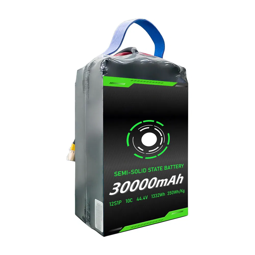 Customized Solid State Drone Fpv 60000mAh 6s/12s/14s/18s/24s 10c/20c Lipo Battery Lithium Ion Pack