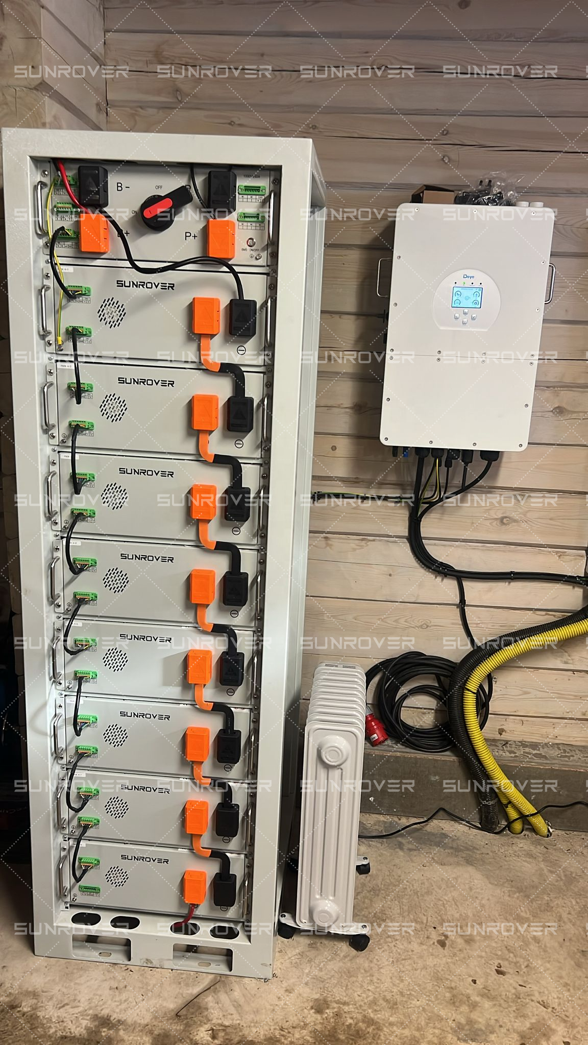 High Voltage 51.2v Lifepo4 Lithium Battery Pack 15kwh 20kwh 100ah 300v Lithium Iron Phosphate Battery for Solar System