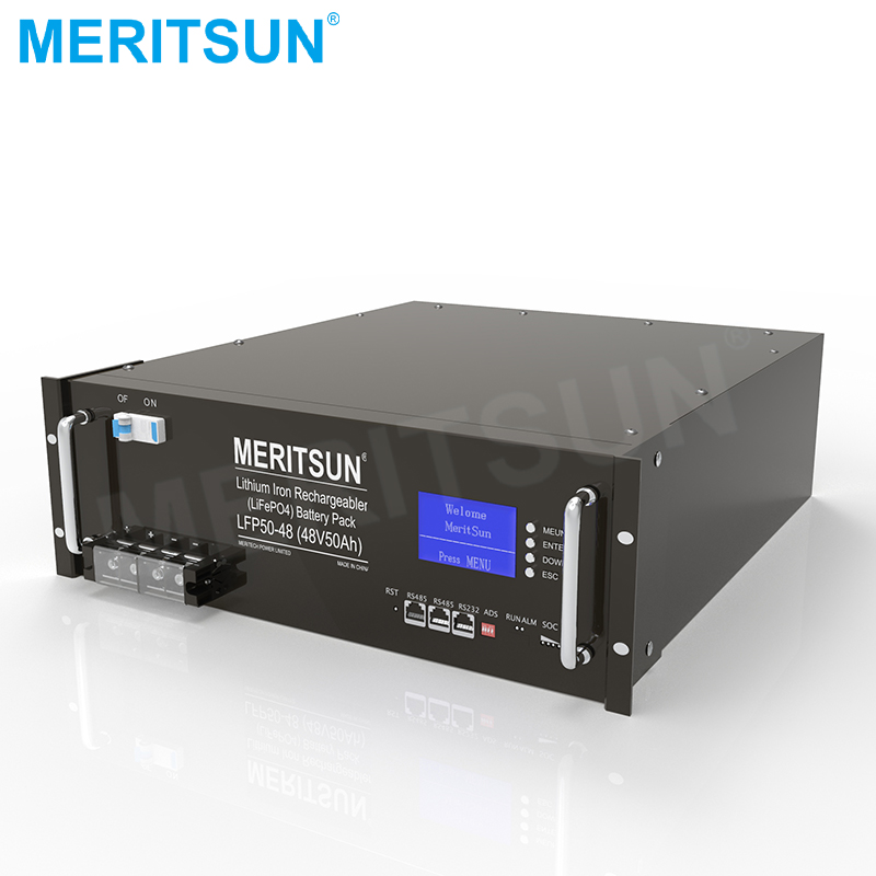 Meritsun New Product 48v Lto Battery Pack Lithium Titanate Battery Pack 48v 100ah for Telecom