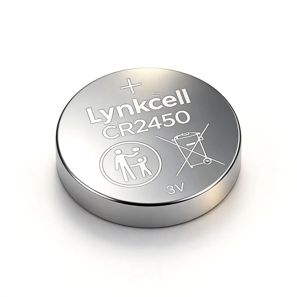 Compact Lightweight 3V Lithium Manganese Dioxide Button Cell for Portability