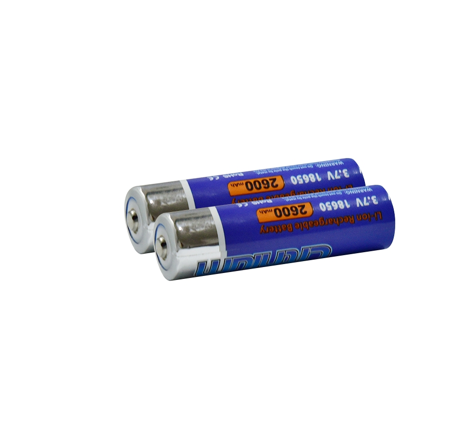 Flat Top/Button Top 18650 2200mAh Lithium Cell with Bis