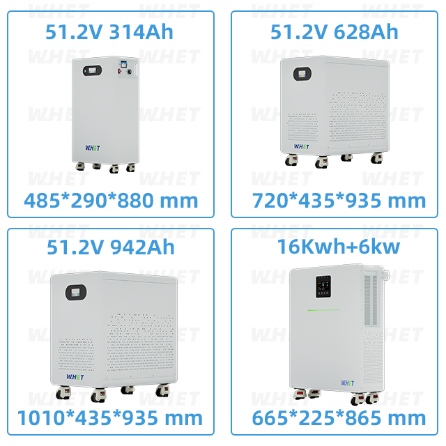 For 51.2V Split Solar Battery Energy Storage 100Ah 200Ah 300Ah 5-30kWh Wall-Mounted LiFePO4 Lithium Battery CAN