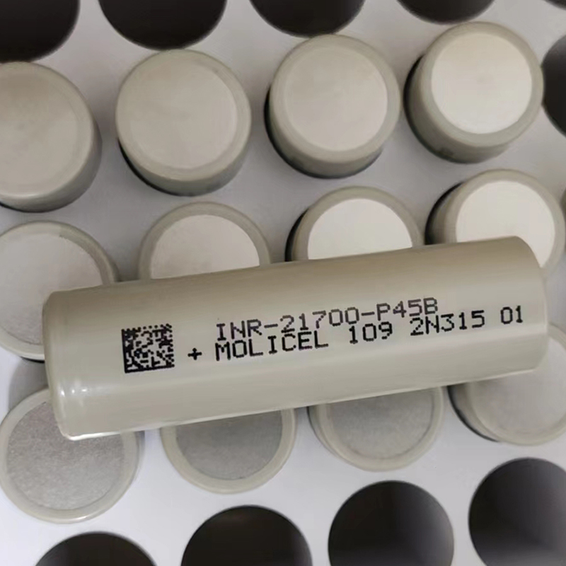 Molicel Taiwan 21700 P42A 3.7V P45B 3.6V High Rate Discharge Li-ion Battery Lithium Ion Cell Batteries Molicel- P42A P45B