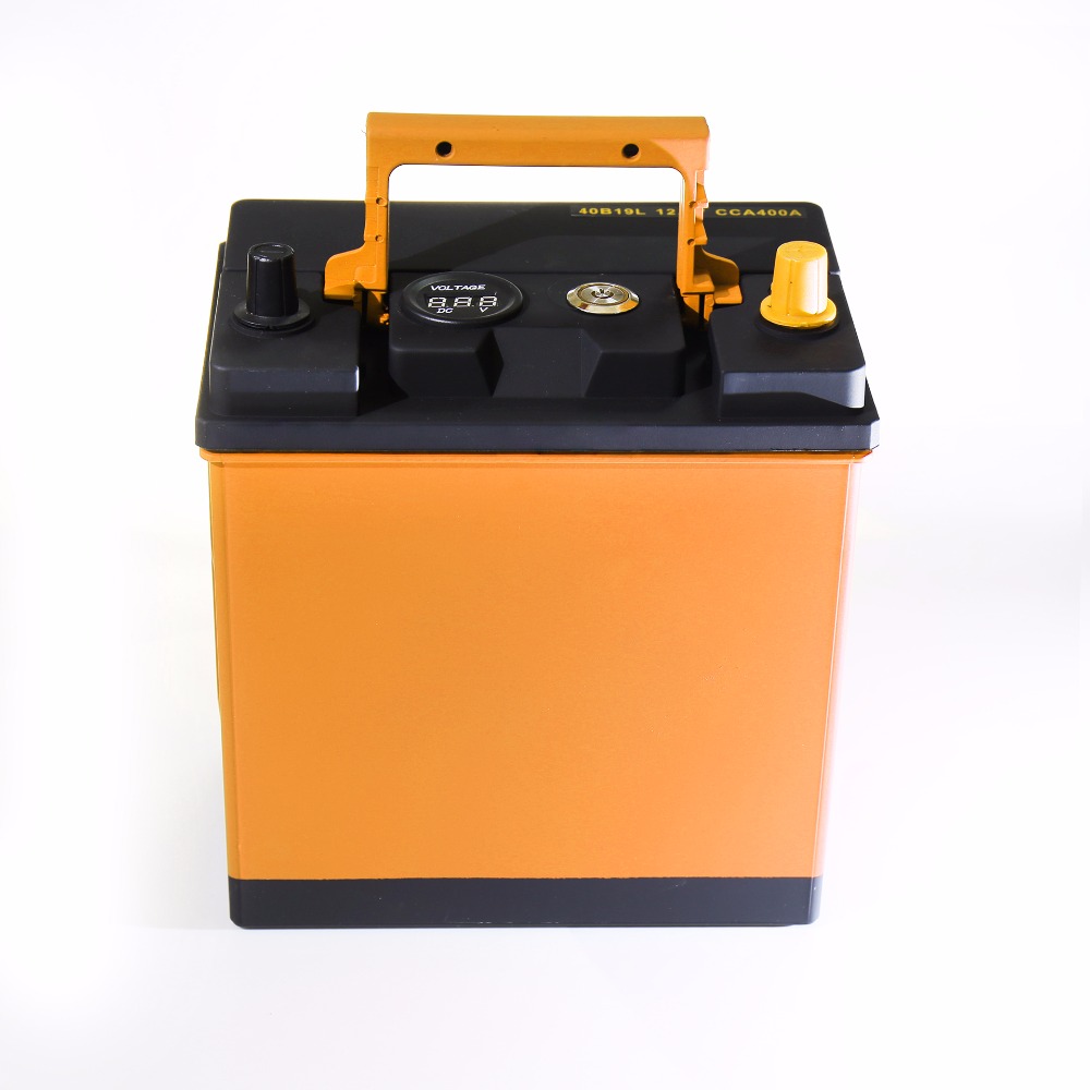 12V 40AH 40B19L(R) Rechargeable Free Manitenance Lithium Titanate Battery for Racing Car