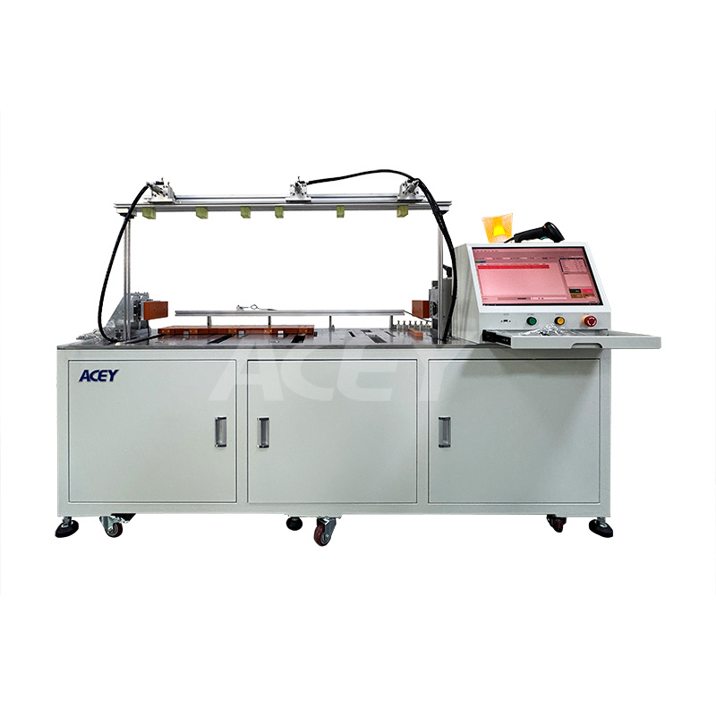 Computer Controlled Priamatic Battery Pack Module Stacking And Compression Machine For ESS Battery Pack Assembly