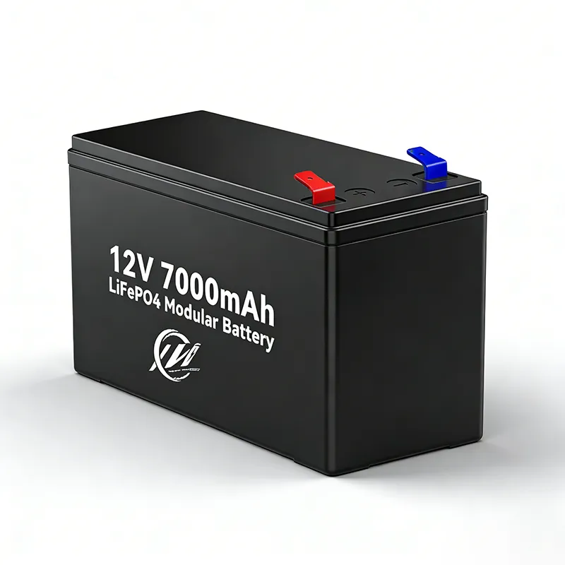 Semi-Solid State LiFePO4 12.8V 7ah Drone Battery Angle View