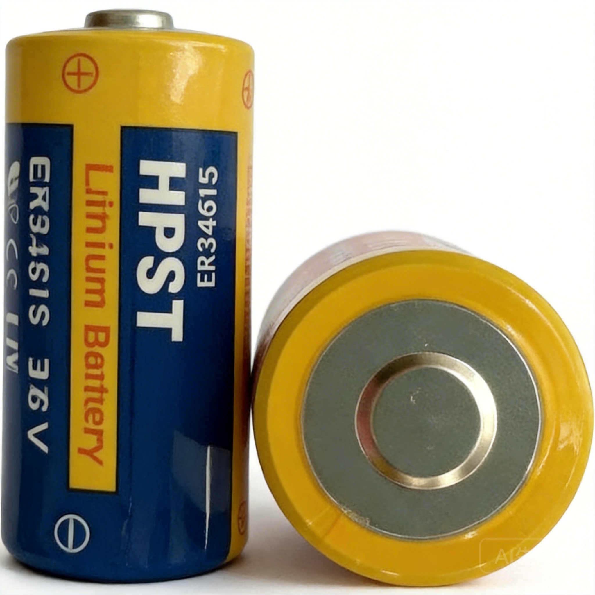 ER34615M 3.6V Lithium Thionyl Chloride Battery 13000mAh Non-Rechargeable Li-SOCl2 Battery for GPS Tracker and Water Meter