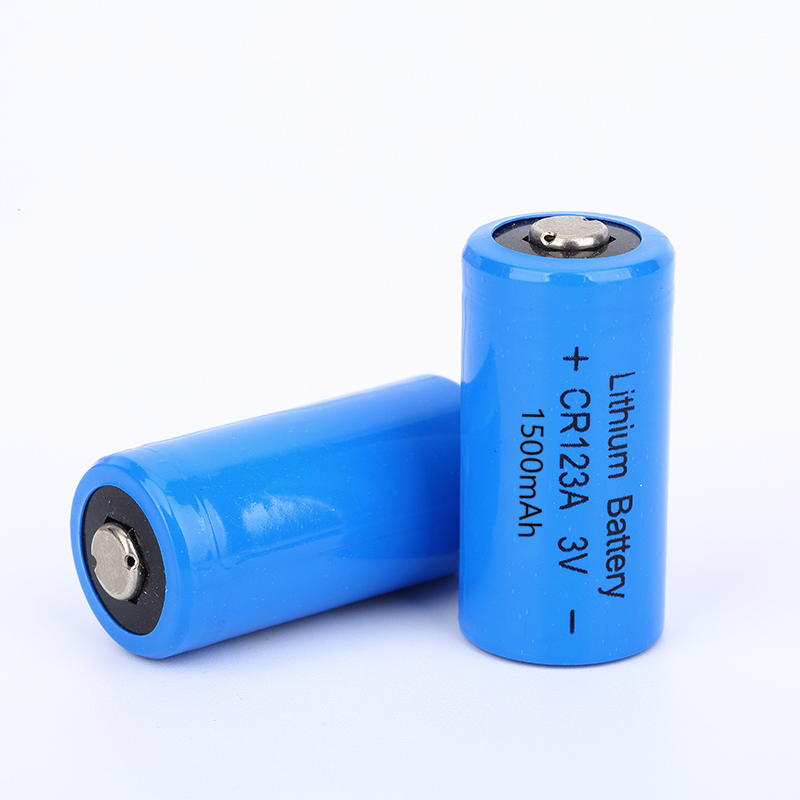 Long Shelf Life CR123A 3V 1500mAh Primary Lithium Battery Cell Thionyl Chloride for Industrial Devices in Stock