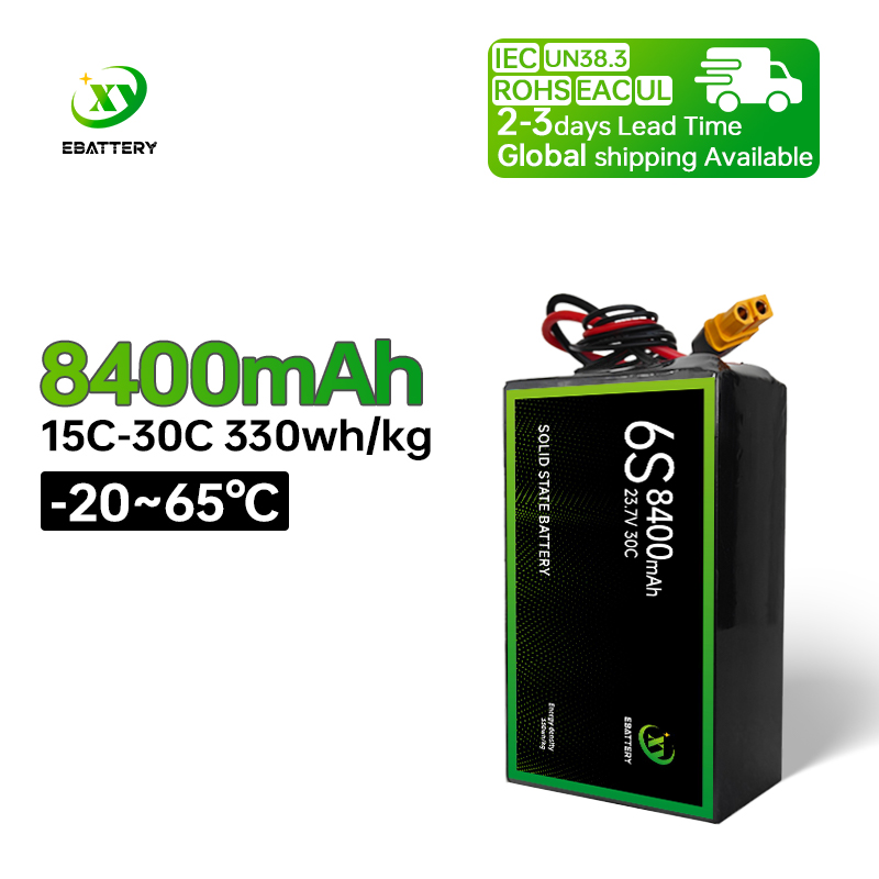 Original Factory Direct Sale High Density Low-temperature Solid-state Lithium Battery for RC Cars/UAVs
