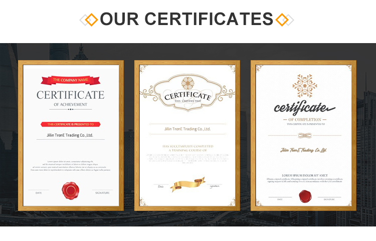 Certification Document 1