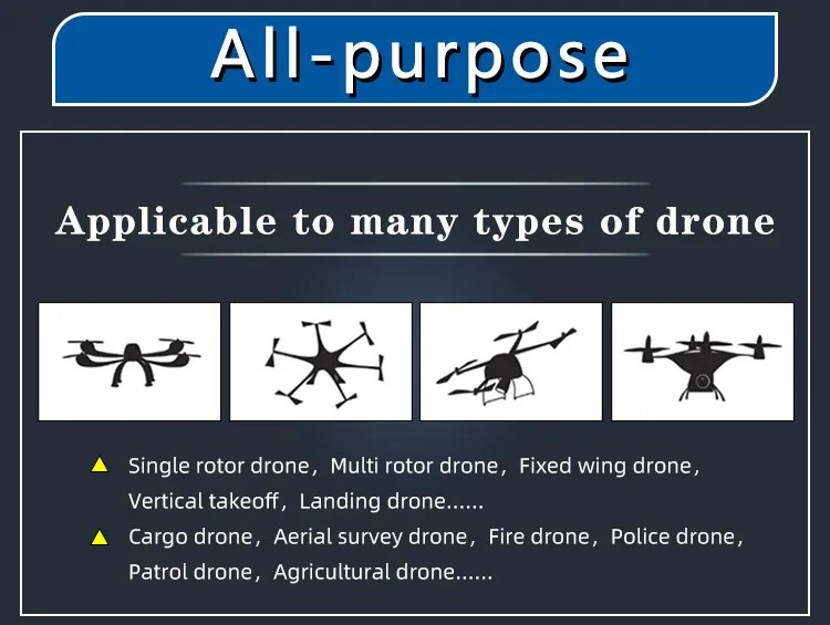 16000mAh 16.8 - 25.2V 160A Aerial Survey Drone Battery Solid State Lithium 270wh/Kg