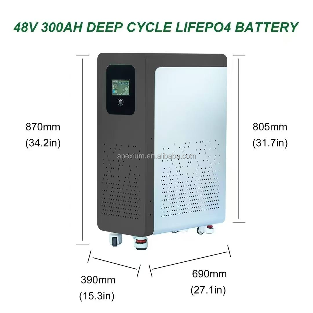 Romania EU Stock 15Kwh 51.2V 280Ah 300Ah 314Ah Lithium Ion Battery 30kwh 50kwh 48v 600Ah 900ah Lifepo4 Battery Pack