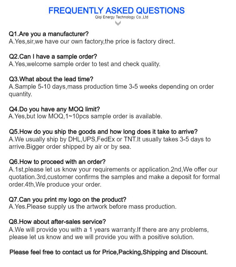 Customer FAQ Overview