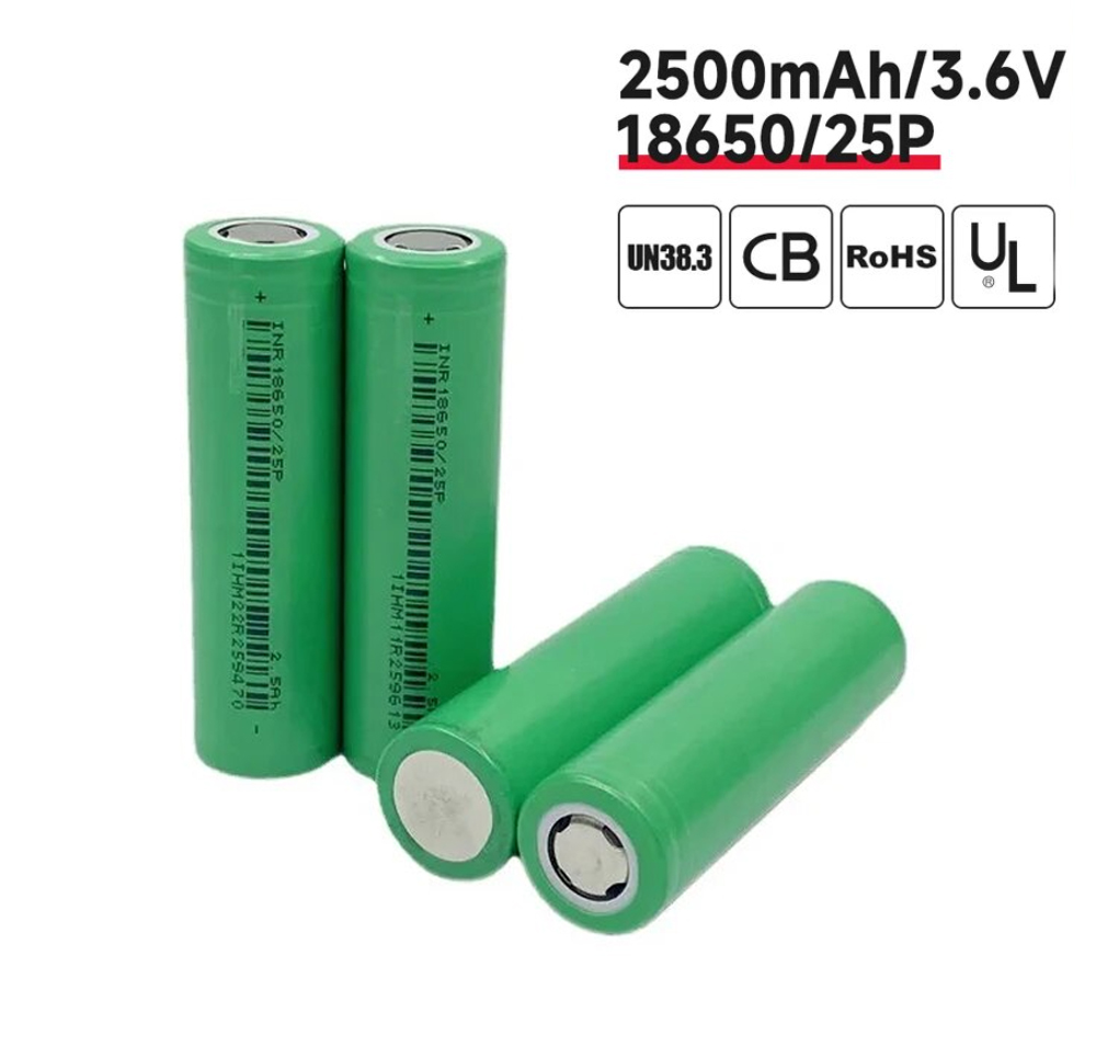 2025 EVE 15P/29V/33V/35E 18650 3.6V Li-ion Battery 1500mah-3500mah Grade a Rechargeable Cells High Rate Cell for Power Tools AGV
