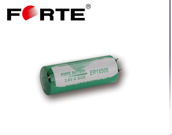 ER18505 Lithium Battery 4000mAh Li-SOCl2 3.6 V Lithium Thionyl Chloride Batteries for Meter