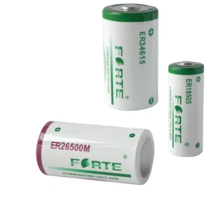 ER18505 Lithium Battery 4000mAh Li-SOCl2 3.6 V Lithium Thionyl Chloride Batteries for Meter