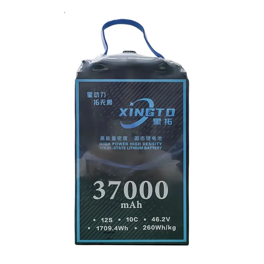 34000mAh High - Power Solid - State Drone Battery 12s 46.2V 10c