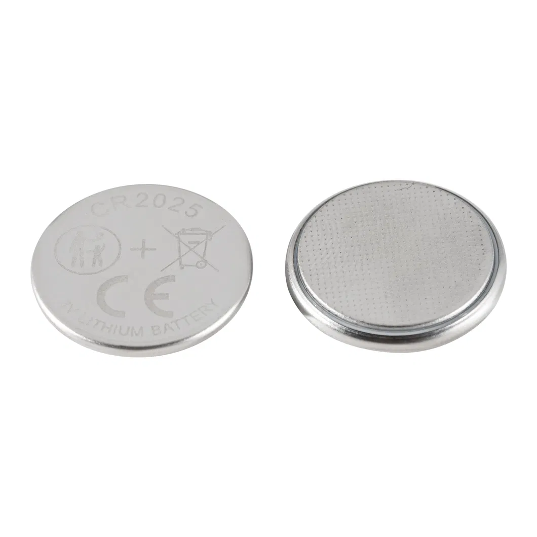 Super Performance High Capacity 150mAh 170mAh Lithium Button Cell Cr2025 with Blister