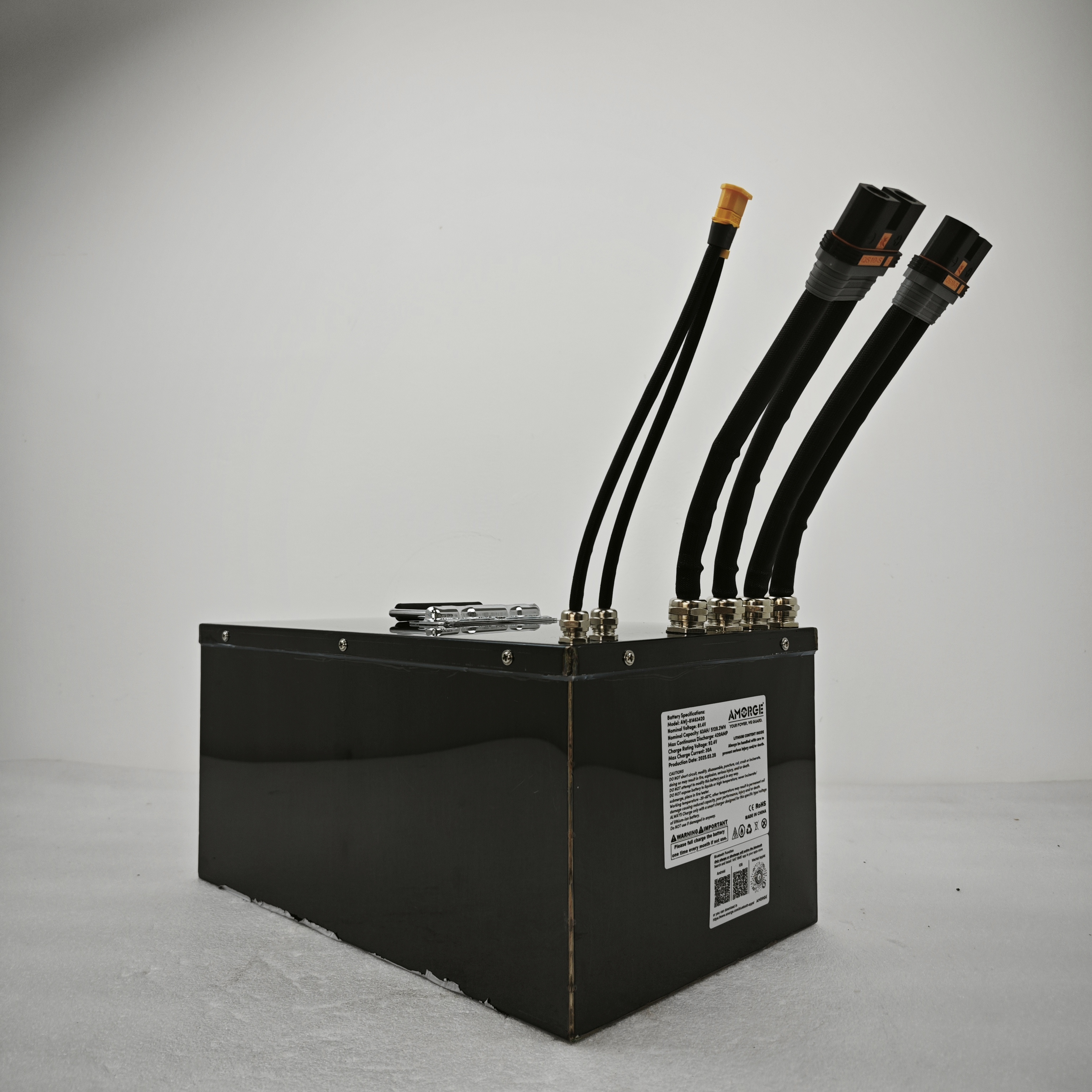 Customized Batteries 12V 24V 48V 60V 72V 81.4V 86.4V 96V 63AH 420AMP Lithium Titanate Pack
