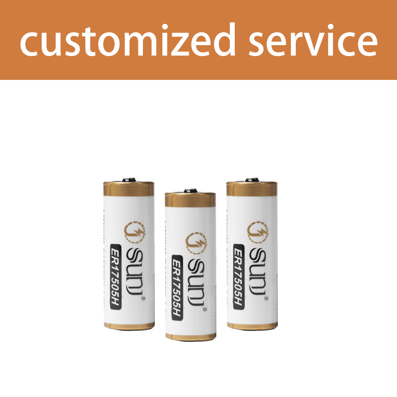 Er18505H 3.6V 4000mAh Cylindrical Lithium Thionyl Chloride Battery for Toys Home Appliances Consumer Electronics
