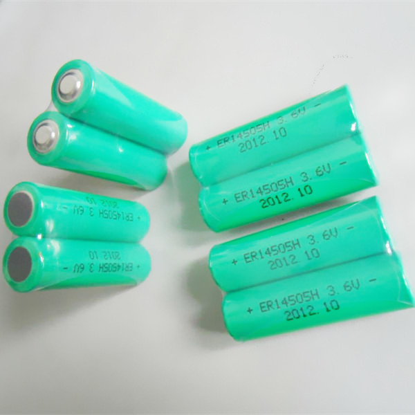 ER14505M 3.6V AA Lithium Primary Lisocl2 Bobbin Type Batteries Lithium Thionyl Chloride Battery