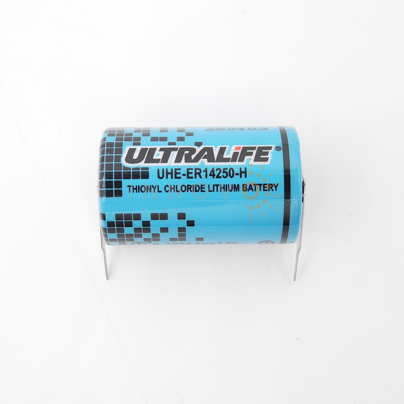 Ultralife UHE-ER14250-H 1.2AH 1200mAH 1/2AA Lithium Thionyl Chloride 3.6V Battery with PC pin ER14250-2PT DIP-2