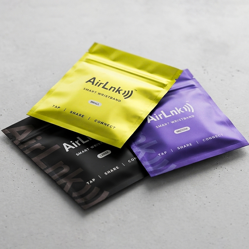Manufacturer Custom Electronic Accessories Packaging Electronics Packaging Pouch Premium Electronics Packaging Pouch