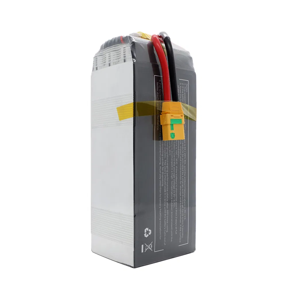High Energy Density Solid-State Lithium-Ion Battery Cell 22000mAh 22.2V Uav Battery