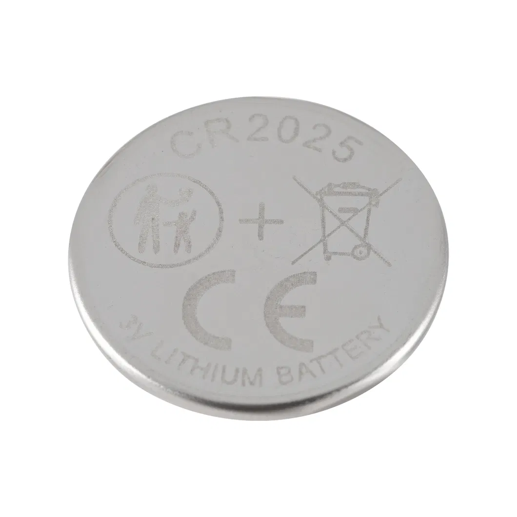 Super Performance High Capacity 150mAh 170mAh Lithium Button Cell Cr2025 with Blister