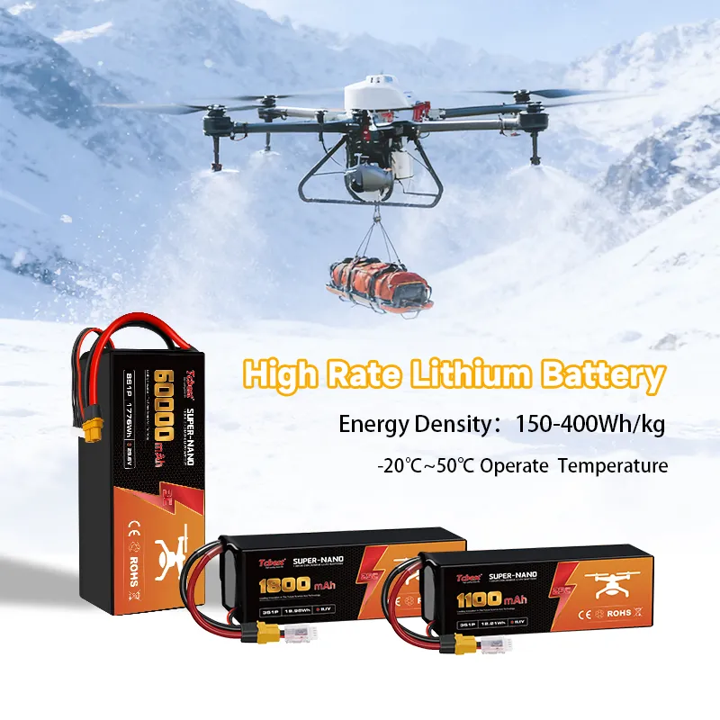 High Quality 5200mAh 6s 22.2V 75c Solid State Licoo2 2000-Cycle Drone Battery Pack for Aerial Photography Fpv