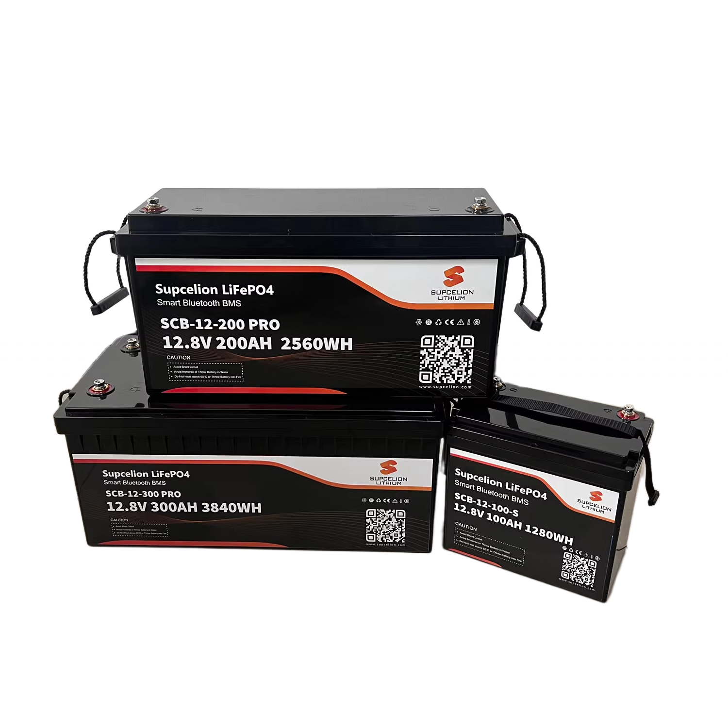 Lifepo4 Battery Pack 12V 24V 36V 48V 50AH 100AH 150AH 200AH 300AH Lithium Iron Phosphate Rechargeable