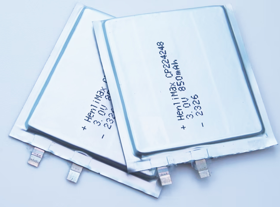 Ultra-Thin 3V 1200mAh LiMnO2 Pouch Cell Non-Rechargeable Primary Battery Model CP224248