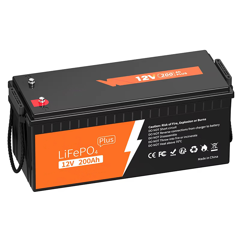 Semi-Solid State 12V 200ah Plus LiFePO4 Lithium Battery 200A BMS Stronger Flow Capacity