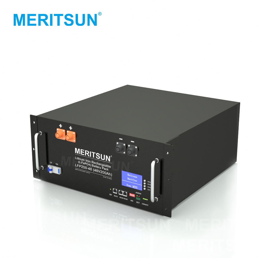 Meritsun New Product 48v Lto Battery Pack Lithium Titanate Battery Pack 48v 100ah for Telecom