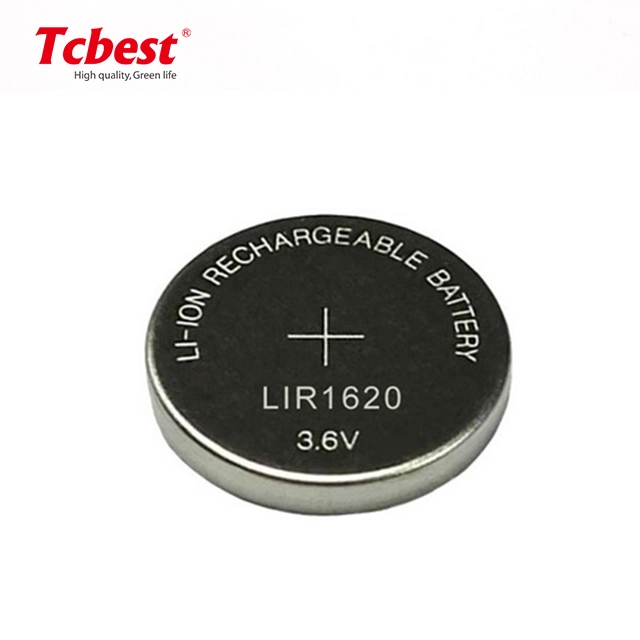 3.7V Lithium Li-ion Lir1632, Lir2440, Lir2466, Lir3032, Lir3048, Lir0750, Lir2032, Lir1220, Lir1620, Lir2016, Lir2025 Rechargeable Button Cell