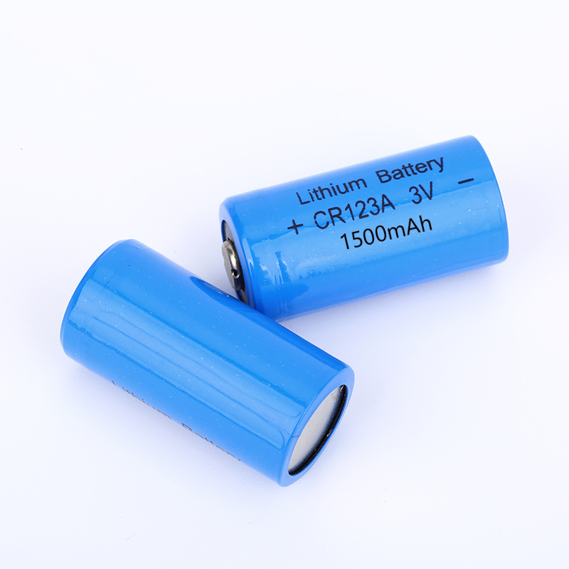 Long Shelf Life CR123A 3V 1500mAh Primary Lithium Battery Cell Thionyl Chloride for Industrial Devices in Stock