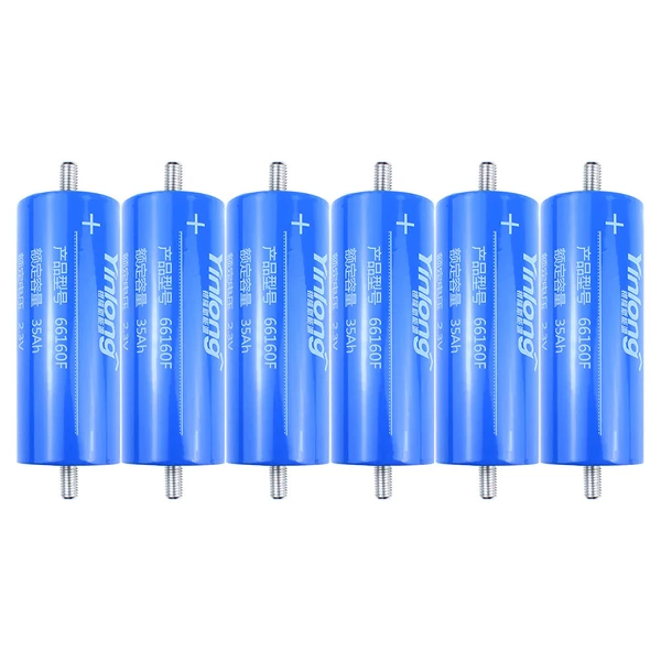 Yinlong 2.3V 66160 LTO 40Ah Lithium Titanate Battery 40ah LTO Max 10C 400A Discharge for High Power Audio