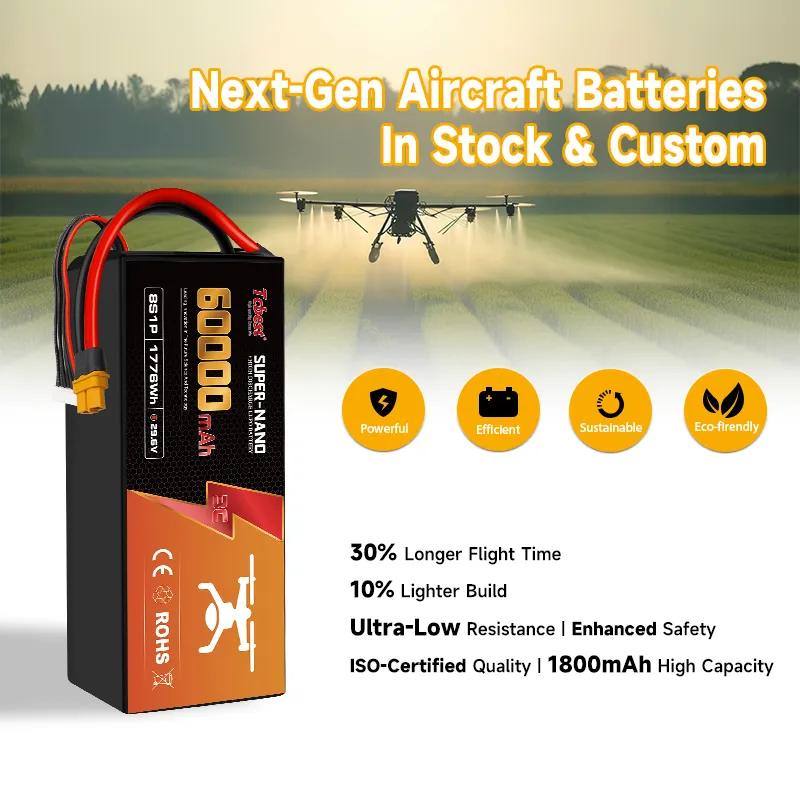 High Quality 5200mAh 6s 22.2V 75c Solid State Licoo2 2000-Cycle Drone Battery Pack for Aerial Photography Fpv