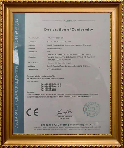 Certificate 1