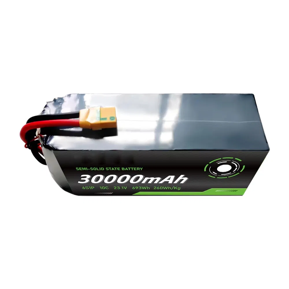 Semi-Solid State Battery 33000mAh Universal Voltage 6s 23.1V High-Density 10c Drone Battery Pack