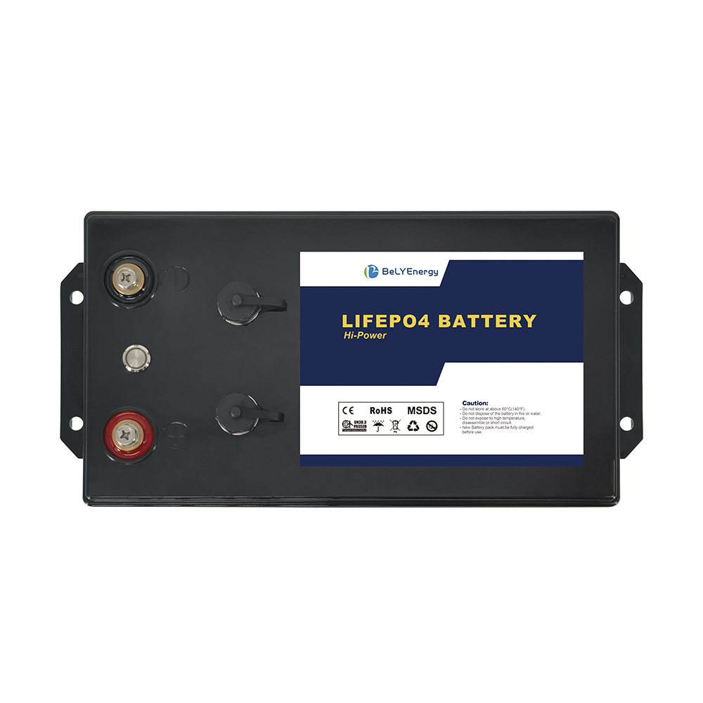 Bely Energy Low Temperature 12V 330AH Battery Lifepo4 RS485 CAN Communication for Boats Energy Storage
