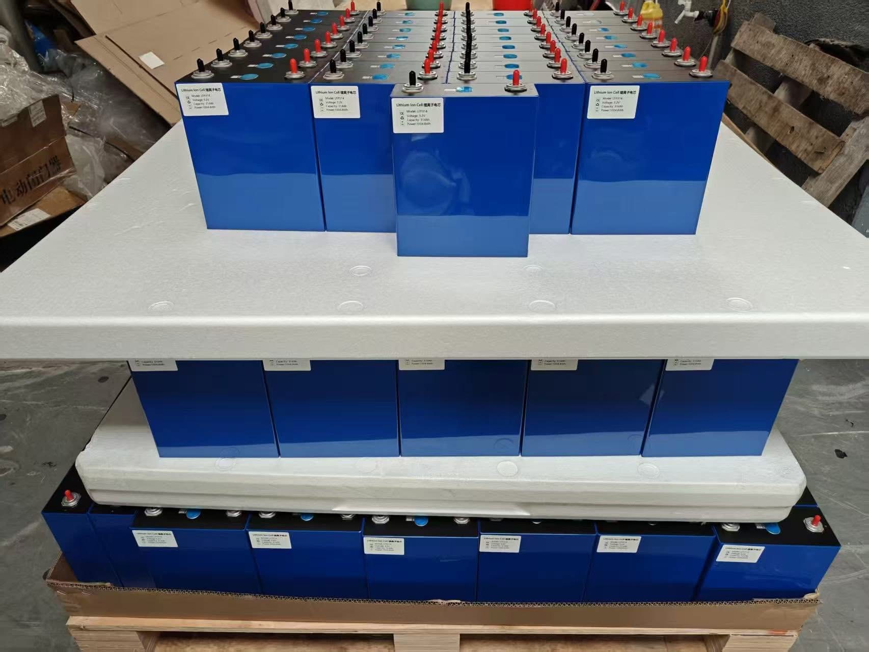 Grade A LF280K V3 3.2V 280Ah LiFePO4 Cell, EU Warehouse LFP Lithium Ion Battery for Home Solar Power Storage