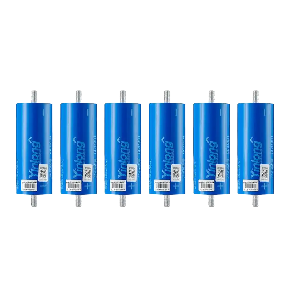 2025 New Yinlong Grade a Original Lithium Titanate Batteries 66160 LTI 2.3V 30Ah 35Ah 40Ah 45Ah Optional Wholesale OEM