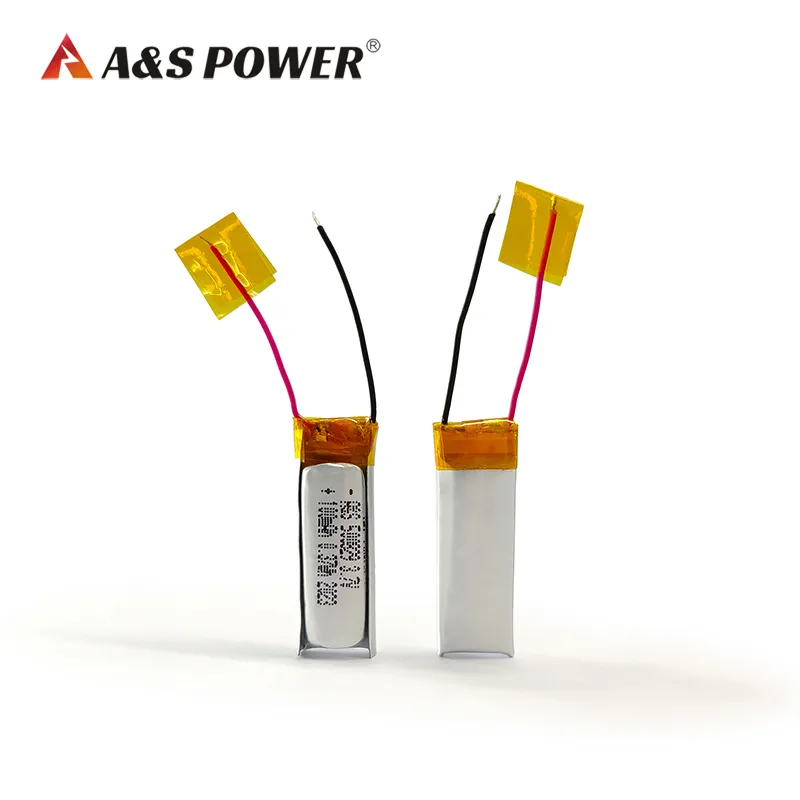 Rechargeable Solid State Battery 500829 3.7V 10mAh 500 Cycles Lithium Battery