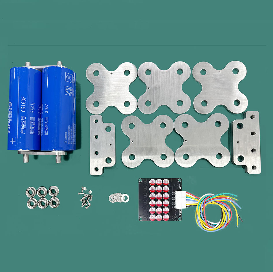 Grade a Brand New Original Yinlong Bettery Cell LTO 2.3V 45Ah 30Ah 35Ah 40Ah 66160 Lithium Titanate Battery Cell with Busbar
